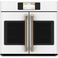 Café - Professional Series 30" Built-In Single Electric Convection Wall Oven - Matte White - Front_Zoom