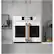 Alt View 13. Café - Professional Series 30" Built-In Single Electric Convection Wall Oven, Customizable - Matte White.