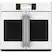 Alt View 36. Café - Professional Series 30" Built-In Single Electric Convection Wall Oven, Customizable - Matte White.