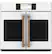 Alt View 38. Café - Professional Series 30" Built-In Single Electric Convection Wall Oven, Customizable - Matte White.