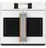 Alt View 40. Café - Professional Series 30" Built-In Single Electric Convection Wall Oven, Customizable - Matte White.