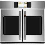 Café - Professional Series 30" Built-In Single Electric Convection Wall Oven - Stainless Steel - Front_Standard