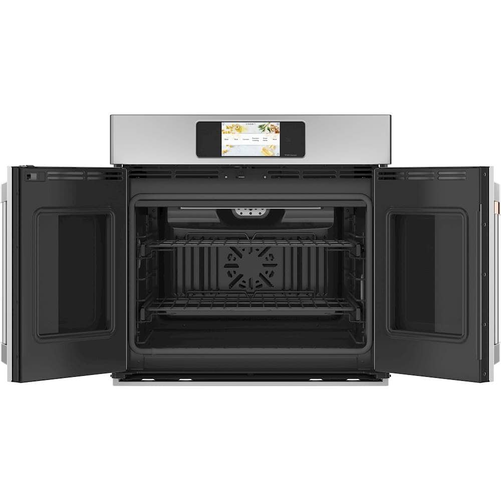 Alt View 11. Café - Professional Series 30" Built-In Single Electric Convection Wall Oven, Customizable - Stainless steel.