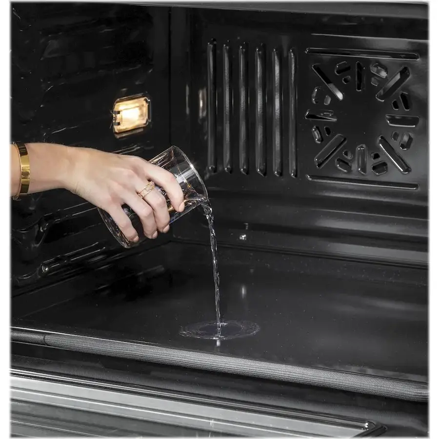 Alt View 16. Café - Professional Series 30" Built-In Single Electric Convection Wall Oven, Customizable - Stainless steel.