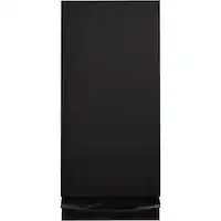 GE - 1.4 Cu. Ft. Built-In Trash Compactor - Black - Front_Zoom