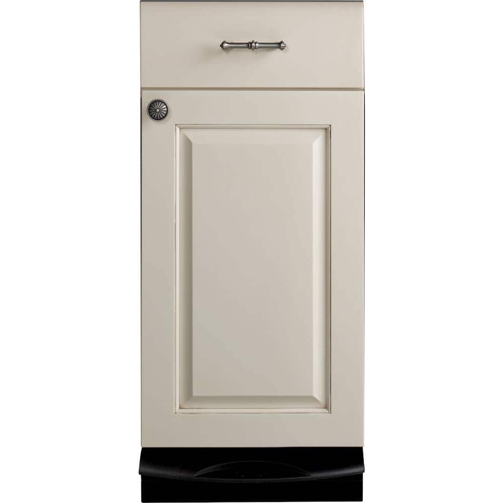 Front. GE - 1.4 Cu. Ft. Built-In Trash Compactor - Custom Panel Ready.