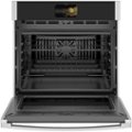 Alt View Zoom 11. GE Profile - 30" Smart Built-In Single Electric Convection Wall Oven with Air Fry & In-Oven Camera - Stainless Steel.