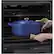 Alt View 17. GE Profile - 30" Smart Built-In Single Electric Convection Wall Oven with Air Fry & In-Oven Camera - Stainless steel.