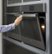 Alt View Zoom 25. GE Profile - 30" Smart Built-In Single Electric Convection Wall Oven with Air Fry & In-Oven Camera - Stainless steel.