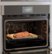 Alt View Zoom 33. GE Profile - 30" Smart Built-In Single Electric Convection Wall Oven with Air Fry & In-Oven Camera - Stainless steel.