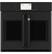 Alt View 40. Café - Professional Series 30" Built-In Single Electric Convection Wall Oven, Customizable - Matte Black.