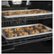 Alt View Zoom 12. GE Profile - 30" Smart Built-In Single Electric Convection Wall Oven with Air Fry & In-Oven Camera - Black stainless steel.