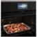 Alt View Zoom 17. GE Profile - 30" Smart Built-In Single Electric Convection Wall Oven with Air Fry & In-Oven Camera - Black stainless steel.