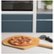 Alt View Zoom 18. GE Profile - 30" Smart Built-In Single Electric Convection Wall Oven with Air Fry & In-Oven Camera - Black stainless steel.