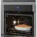 Alt View 20. GE Profile - 30" Smart Built-In Double Electric Convection Wall Oven with Air Fry & In-Oven Camera - Stainless steel.