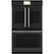 Front. Café - Professional Series 30" Built-In Double Electric Convection Wall Oven, Customizable - Matte Black.