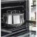 Alt View 16. Café - Professional Series 30" Built-In Double Electric Convection Wall Oven, Customizable - Matte White.