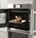 Alt View 22. Café - Professional Series 30" Built-In Double Electric Convection Wall Oven, Customizable - Matte White.