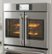 Alt View Zoom 23. Café - Professional Series 30" Built-In Double Electric Convection Wall Oven - Matte White.