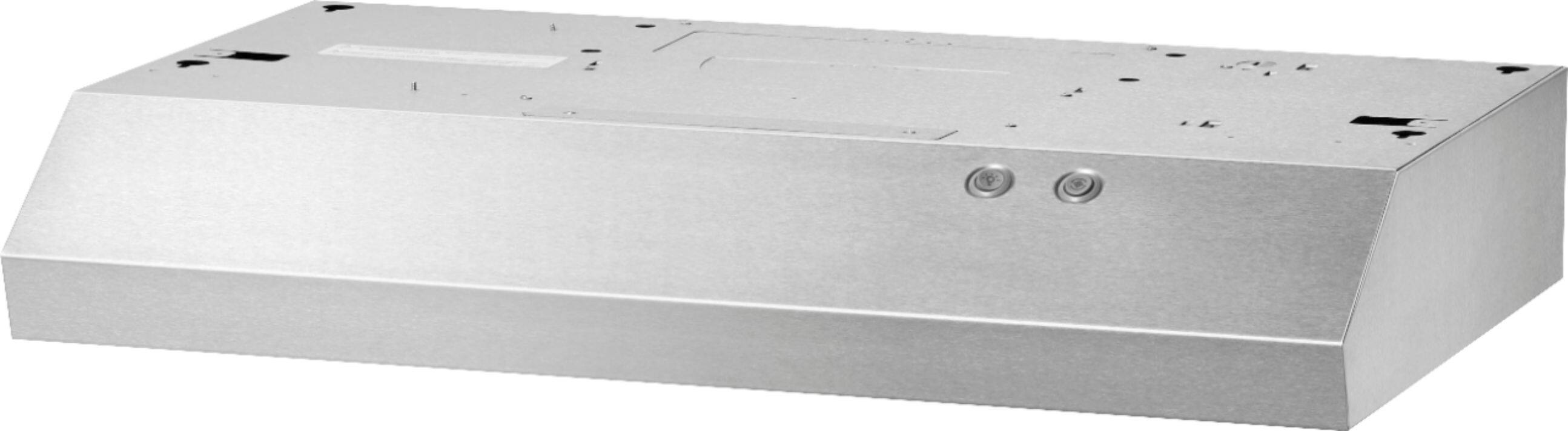 Alt View 11. Whirlpool - 30" Externally Vented Range Hood - Stainless steel.