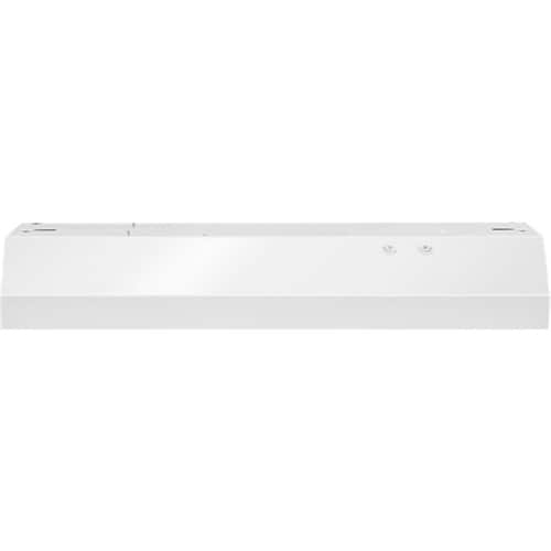 Whirlpool - 30 inches - Externally Vented - Wall Range Hood - White - Front_Zoom
