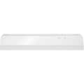 Whirlpool - 30 inches - Externally Vented - Wall Range Hood - White