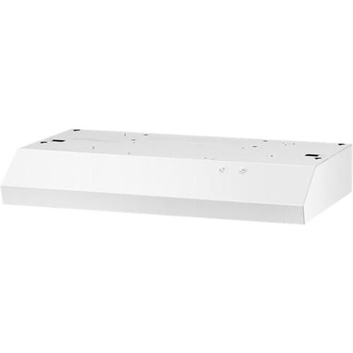 Alt View 13. Whirlpool - 30" Externally Vented Range Hood - White.
