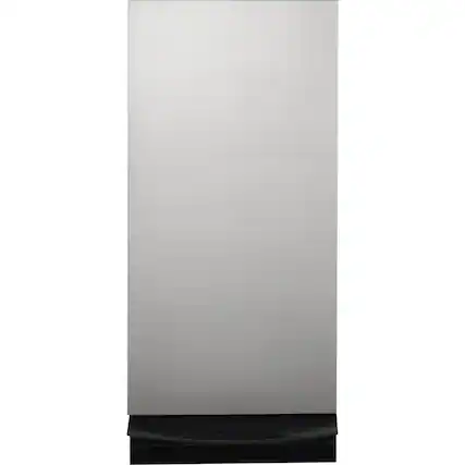 Front. GE - 1.4 Cu. Ft. Built-In Trash Compactor - Stainless Steel.