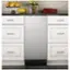 Alt View 11. GE - 1.4 Cu. Ft. Built-In Trash Compactor - Stainless Steel.