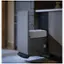 Alt View 12. GE - 1.4 Cu. Ft. Built-In Trash Compactor - Stainless Steel.