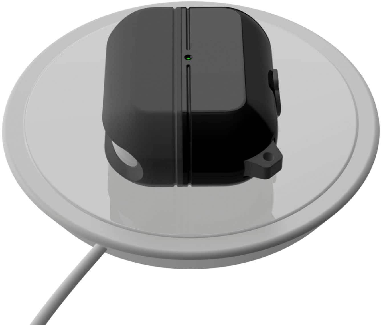 Alt View 14. Raptic - Journey Protective Case for Apple AirPods Pro - Black.