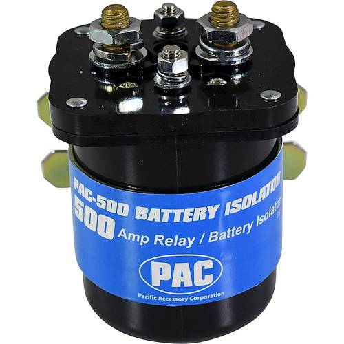 PAC - Battery Isolator/Relay for Most Vehicles with Multi-Battery System - Black was $172.95 now $129.71 (25.0% off)