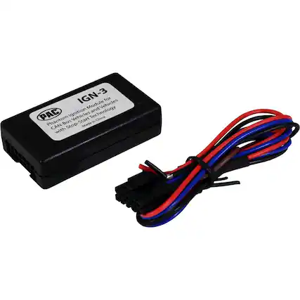 Alt View 11. PAC - Latching Phantom Ignition Module for Select Vehicles - Black.