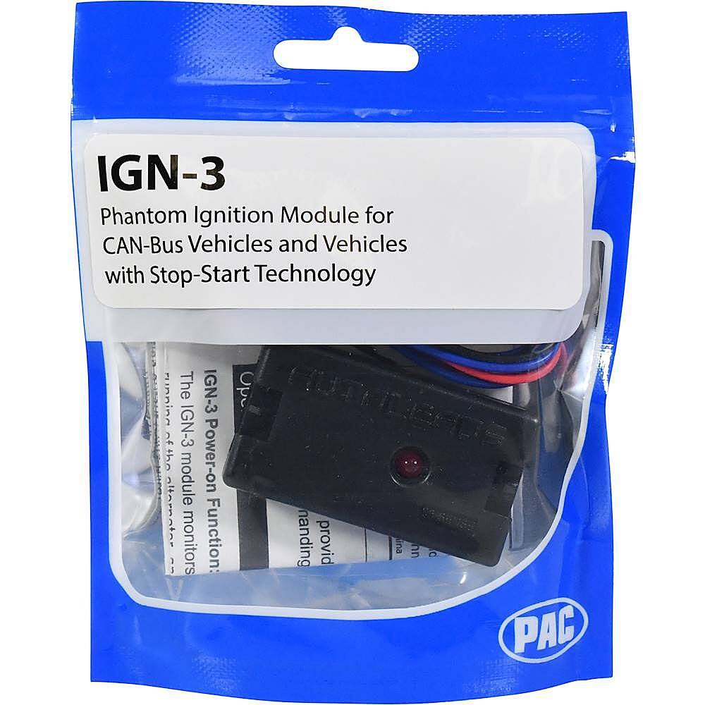 Alt View 12. PAC - Latching Phantom Ignition Module for Select Vehicles - Black.