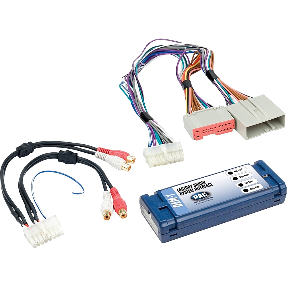 PAC - Amplifier Interface for Select 2003-2014 Ford, Lincoln, and Mercury Vehicles - Blue