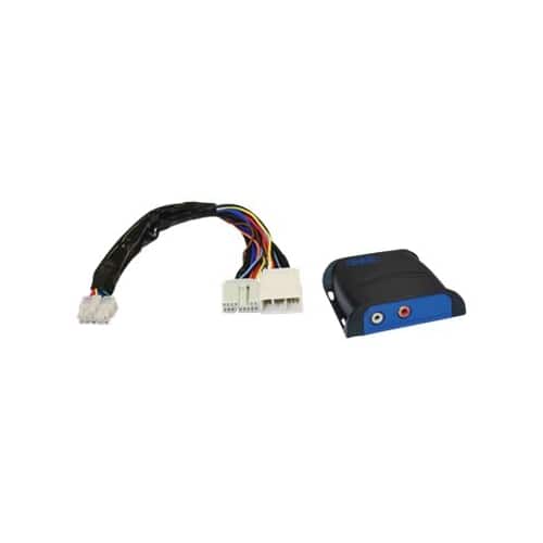 PAC - Auxiliary Audio Input Interface for Select Acura and Honda Vehicles - Black/Blue - Front_Zoom