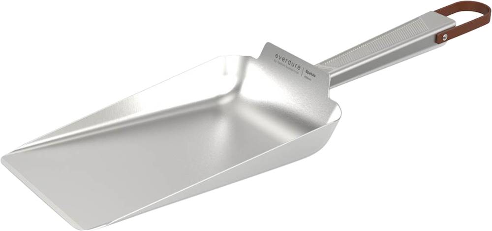 Left View: Everdure by Heston Blumenthal - Home Collection 16.7" Knife Sharpener (10.6" Blade) - Silver