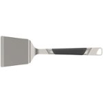 Angle Zoom. Everdure by Heston Blumenthal - Premium Spatula - Brushed Stainless Steel.