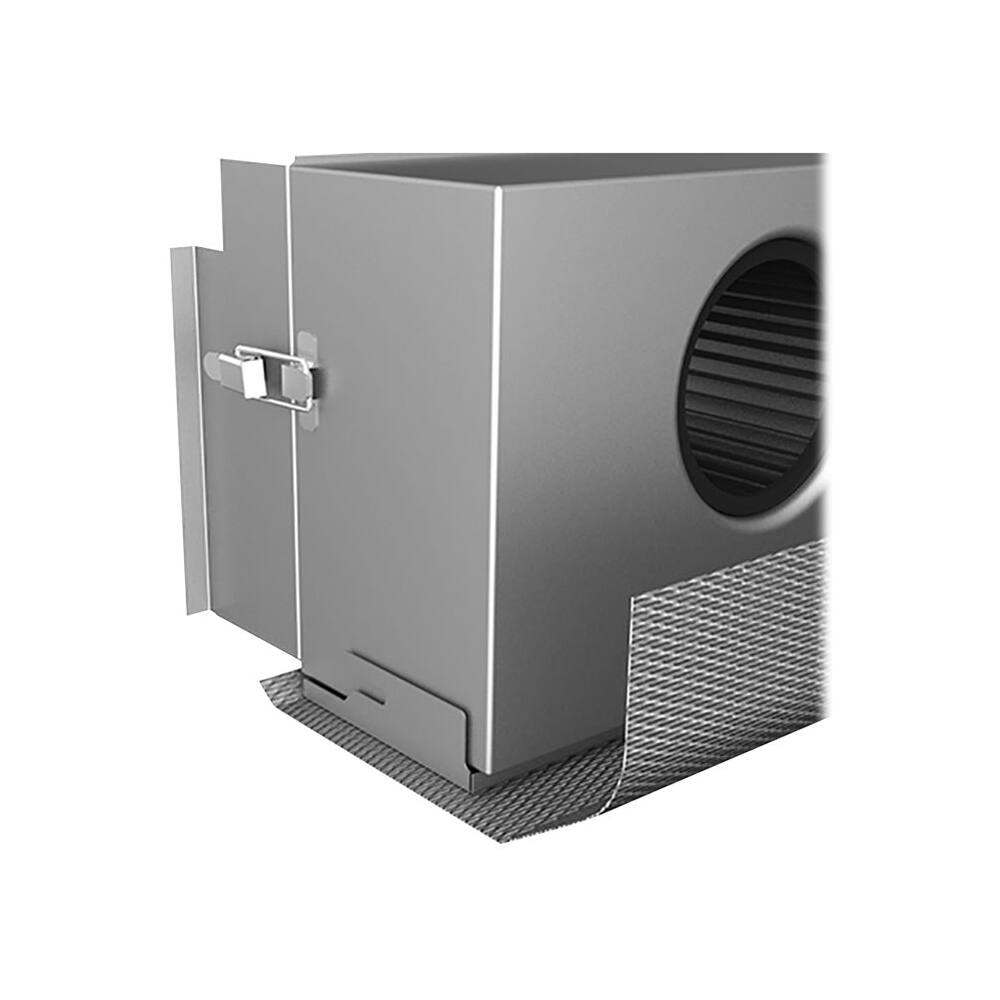 Alt View 12. Hestan - 42" Externally Vented Range Hood - Stainless steel.