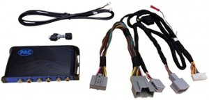PAC - Amplifier Integration Interface for Select Cadillac, Chevrolet, and GMC Vehicles - Black/Blue - Front_Zoom