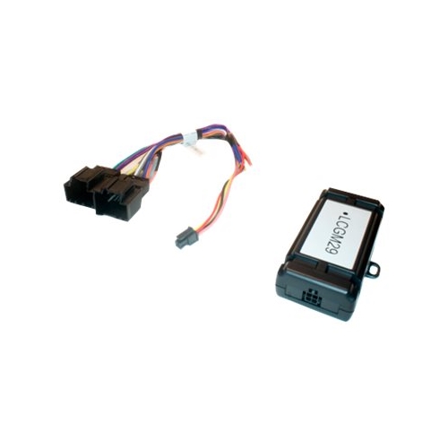 Left View: PAC - Radio Replacement Interface with OnStar Retention for Select Cadillac Vehicles - Blue