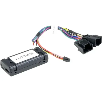 Front. PAC - Radio Replacement Interface for Select GM Vehicles without OnStar - Black.