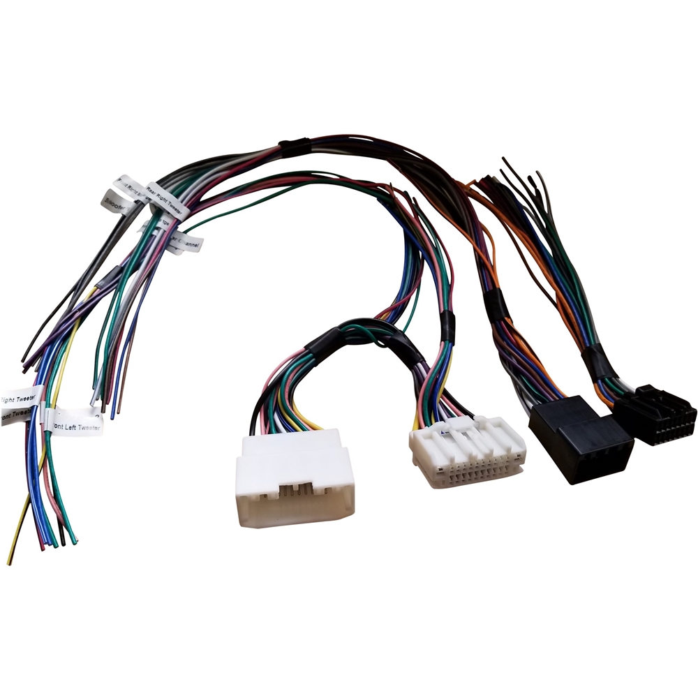 Left View: Metra - Radio Wire Harness Adapter for Select Ford Vehicles - Multi
