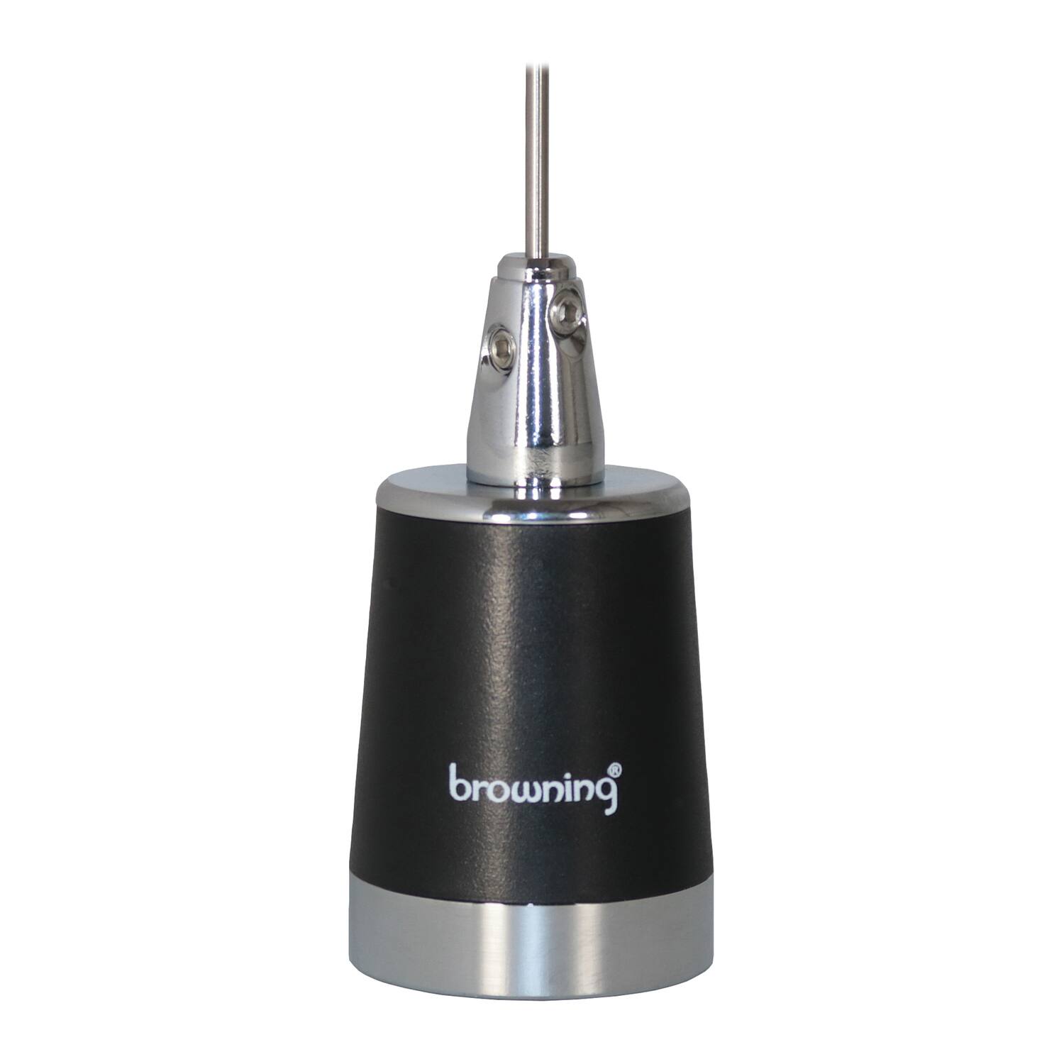 Alt View 6. Browning - Browning Br-450 200-watt 450 Mhz To 470 Mhz 5.5-dbd-gain Uhf Antenna With Nmo Mounting - Silver.