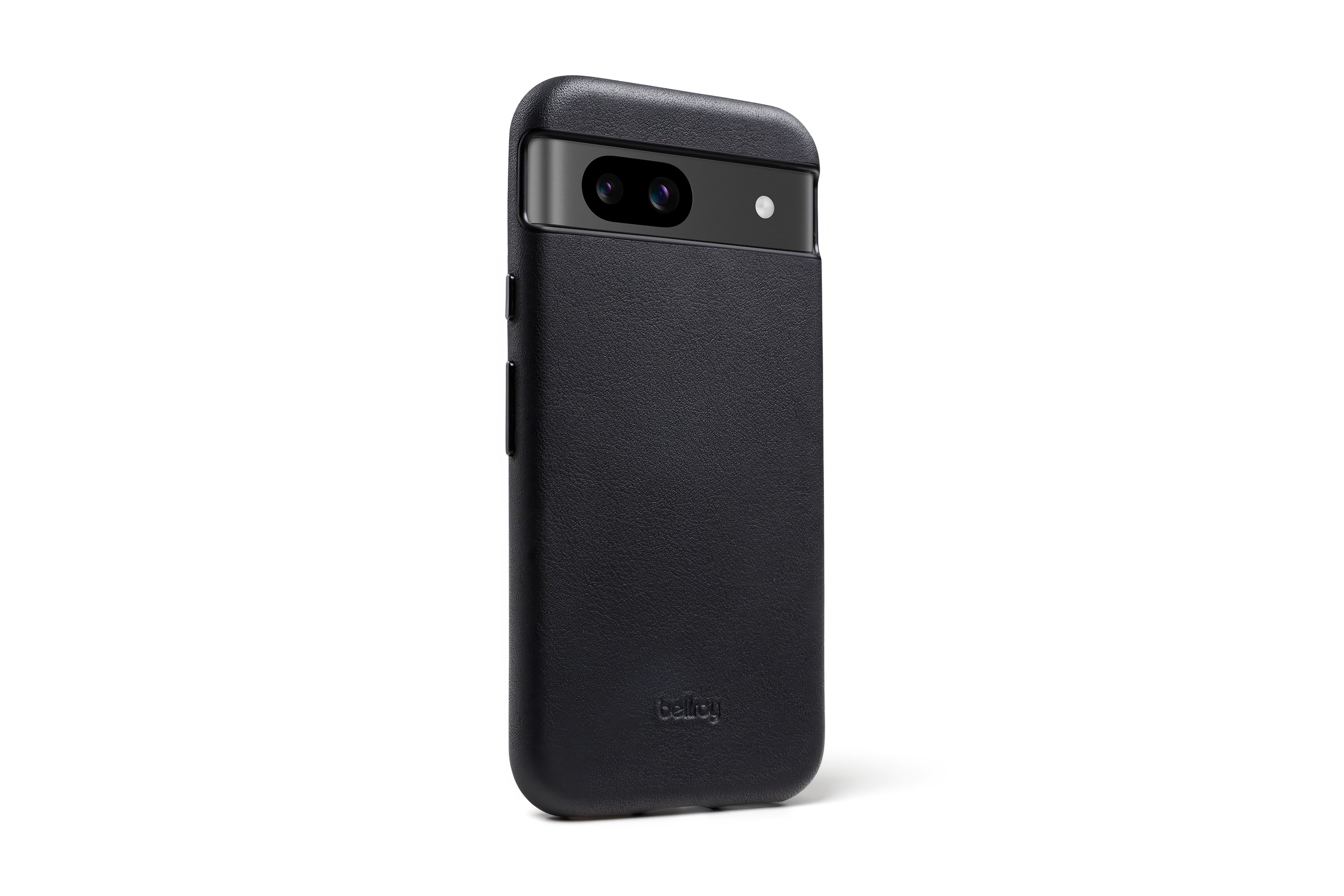 Bellroy - Google Pixel 8A Leather Phone Case - Black - Front_Zoom