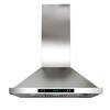 Front. Onefly - 36 inches - Convertible - Wall Mount Range Hood - Stainless Steel.
