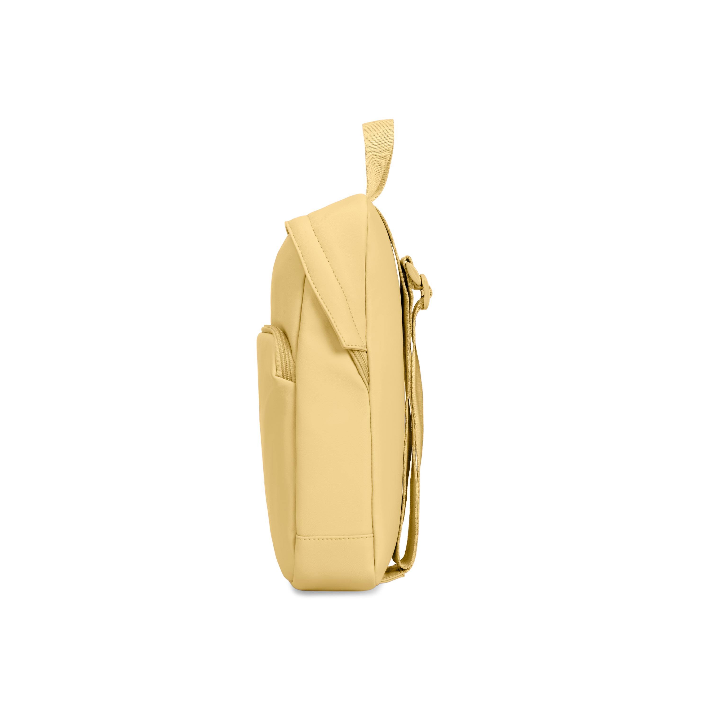 Left. Bugatti - Brussels Sling Bag - YELLOW.