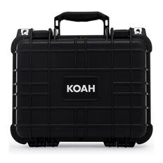 Front. Koah - Koah Weatherproof Hard Case with Customizable Foam (13 x 11 x 6 Inch).