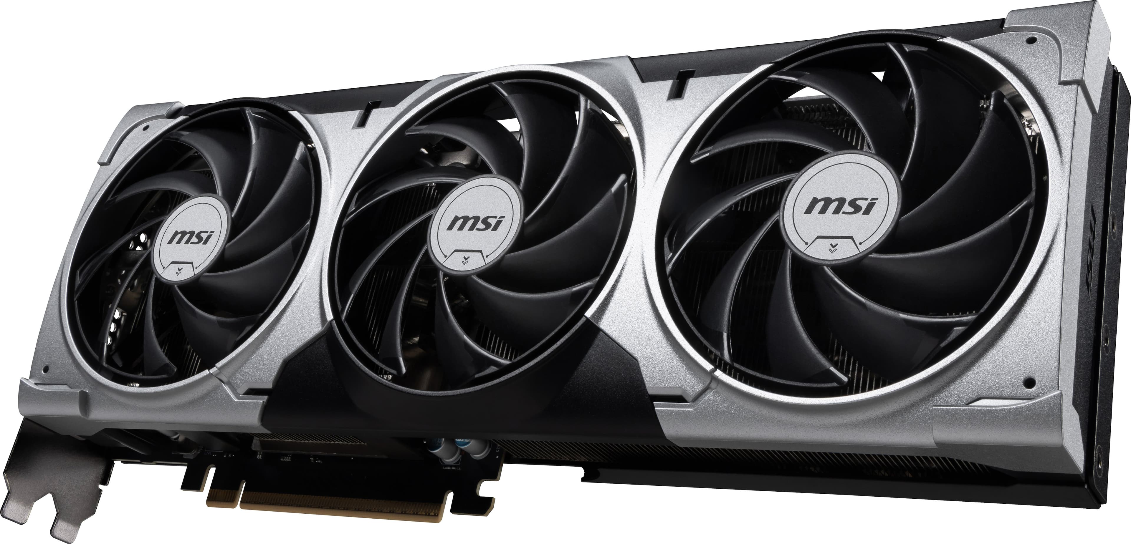 MSI is written on each of the three fans in the image.