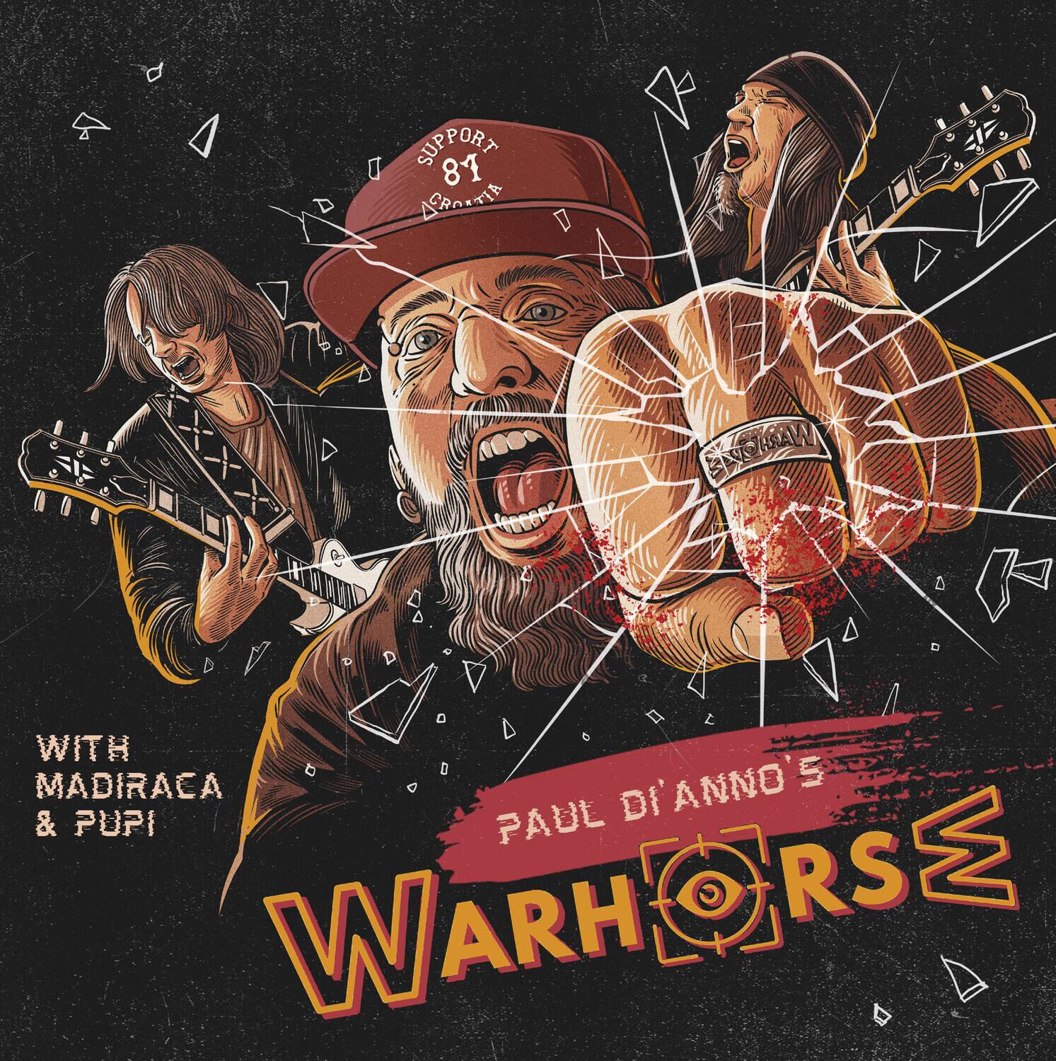 Paul Di'Anno's Warhorse - Paul Di'anno's Warhorse   - VINYL LP price history on PriceWatchPro